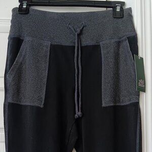 Womens Joggers Black and Gray Size Medium NEW